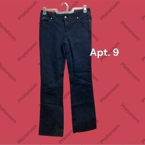 Apt. 9 Maxwell Cut jeans size 8.  Bootcut, 32” inseam, WORN ONCE